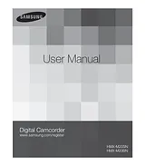 Samsung HMX-M20SN Manual Do Utilizador