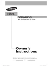 Samsung 2007 Plasma TV 사용자 설명서