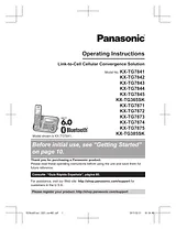 Panasonic KXTG7875 Operating Guide