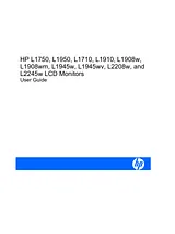 HP (Hewlett-Packard) L1945w ユーザーズマニュアル