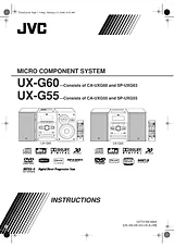 JVC UX-G55 Manuale Utente