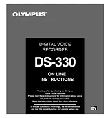 Olympus DS-330 사용자 설명서