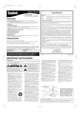 Symphonic cst427g Manual De Usuario