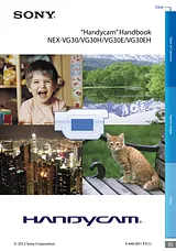 Sony NEX-VG30H Справочник Пользователя