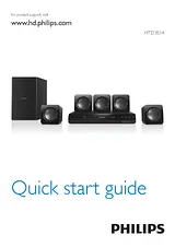 Philips HTD3514/F7 Quick Setup Guide