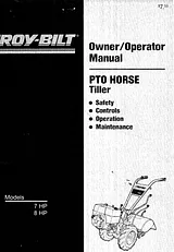 Troy-Bilt 7 HP Manual Do Utilizador