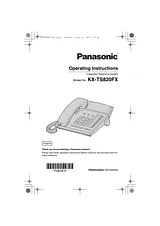Panasonic KXTS820FX Operating Guide
