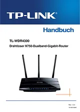 TP-LINK TL-WDR 4300 ユーザーズマニュアル