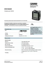 Phoenix Contact Measuring instrument EEM-MA600 2901366 2901366 데이터 시트