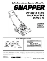 Snapper R204513E Benutzerhandbuch