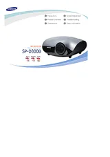 Samsung SP-D300B Manual Do Utilizador