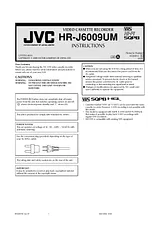 JVC HR-J6009UM 사용자 설명서