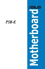 ASUS P5B-E Справочник Пользователя