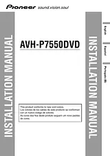Pioneer AVH-P7550DVD User Manual
