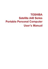 Toshiba A40 Series Manual De Usuario