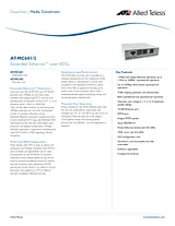 Allied Telesis AT-MC602 AT-MC602-60 Data Sheet