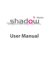 HTC Shadow User Manual