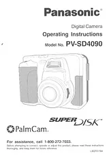 Panasonic PV-SD4090 Betriebsanweisung