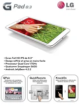 LG V500 LGV500WH 产品宣传页