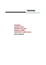 Toshiba L350 User Manual