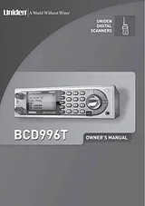 Uniden BCD996T 사용자 매뉴얼
