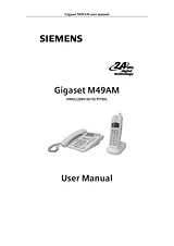 Siemens Gigaset M49AM ユーザーズマニュアル