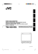 JVC TM-1051DG Manuel D’Utilisation