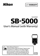 Nikon SB-5000 ユーザーズマニュアル