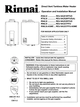 Rinnai REU-VA3237FFU User Manual