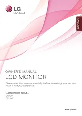 LG E1910P-BN Owner's Manual