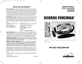 George Foreman GRP4WBWTMR User Manual