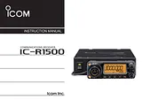 ICOM IC-R1500 Manual Do Utilizador