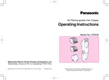 Panasonic ER 508 Manual De Usuario