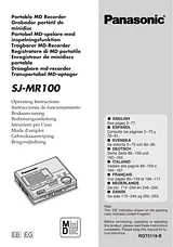 Panasonic sjmr100 Operating Guide