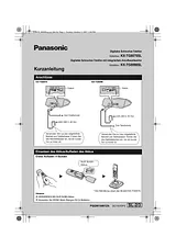 Panasonic KXTG8090SL Bedienungsanleitung