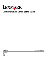 Lexmark prevail pro705 Manual Do Utilizador