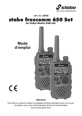 Stabo Freecomm 650 20650 数据表