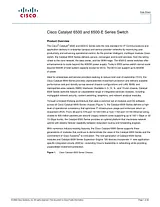Cisco CATALYST 6509E 9 SLOT 15U CHASSIS NO POWER SUPPLY NO FAN TRAY Guia De Especificação