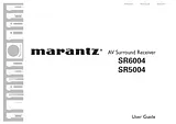Marantz SR5004 User Guide