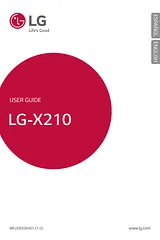 LG LGX210 Betriebsanweisung