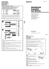 Sony XR-C4120 Справочник Пользователя