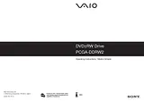 Sony PCGA-DDRW2 Manual