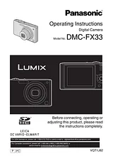 Panasonic DMC-FX33 User Manual