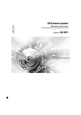 Panasonic SC-DP1 User Manual