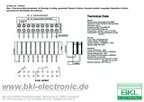 Bkl Electronic Grid pitch: 2.54 mm 10120817 Content: 1 pc( 10120817 Fiche De Données