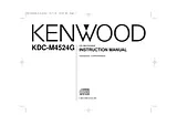 Kenwood KDC-M4524G Manual Do Utilizador
