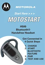Motorola H500 Mode D'Emploi