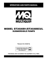 Multiquip st3020b1 Справочник Пользователя