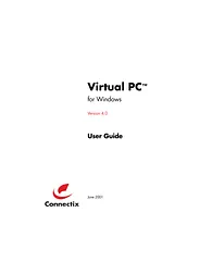 connectix virtual pc for windows 4.0 ユーザーズマニュアル