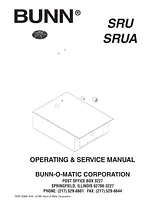 Bunn SRU Manual De Usuario